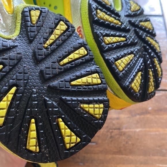 Newton Terra Momentum Running Blue Lime Women Training Sneakers Size 7 - Picture 11 of 13